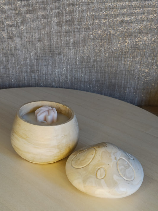 Paddenstoel kaarsenpotje