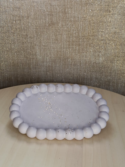 Ovalen bubble tray fijn