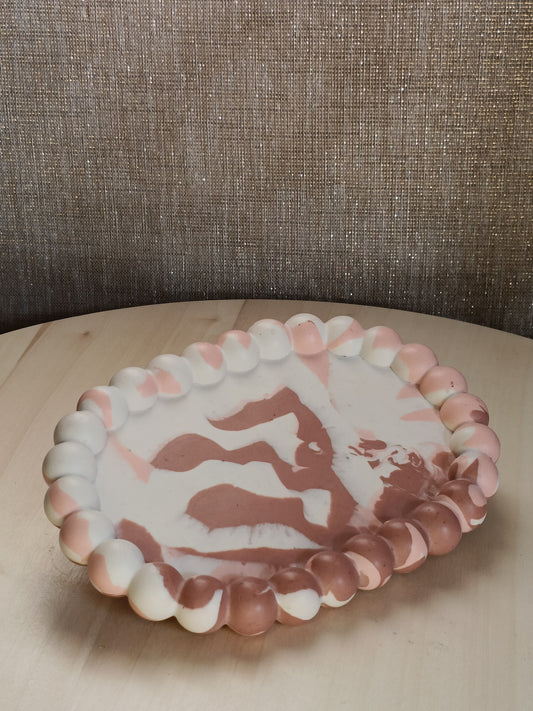 Ovalen bubble tray fijn