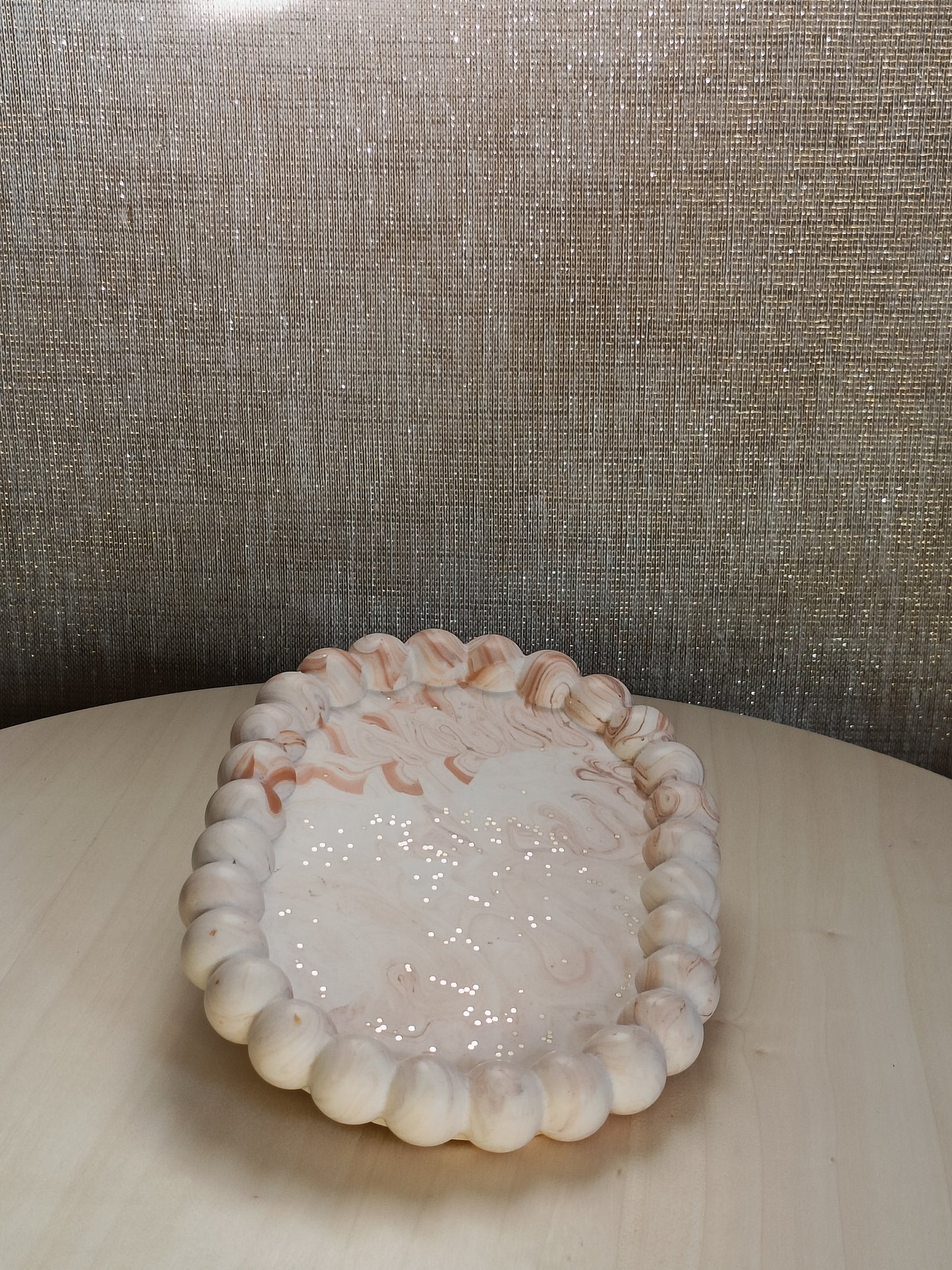 Ovalen bubble tray fijn