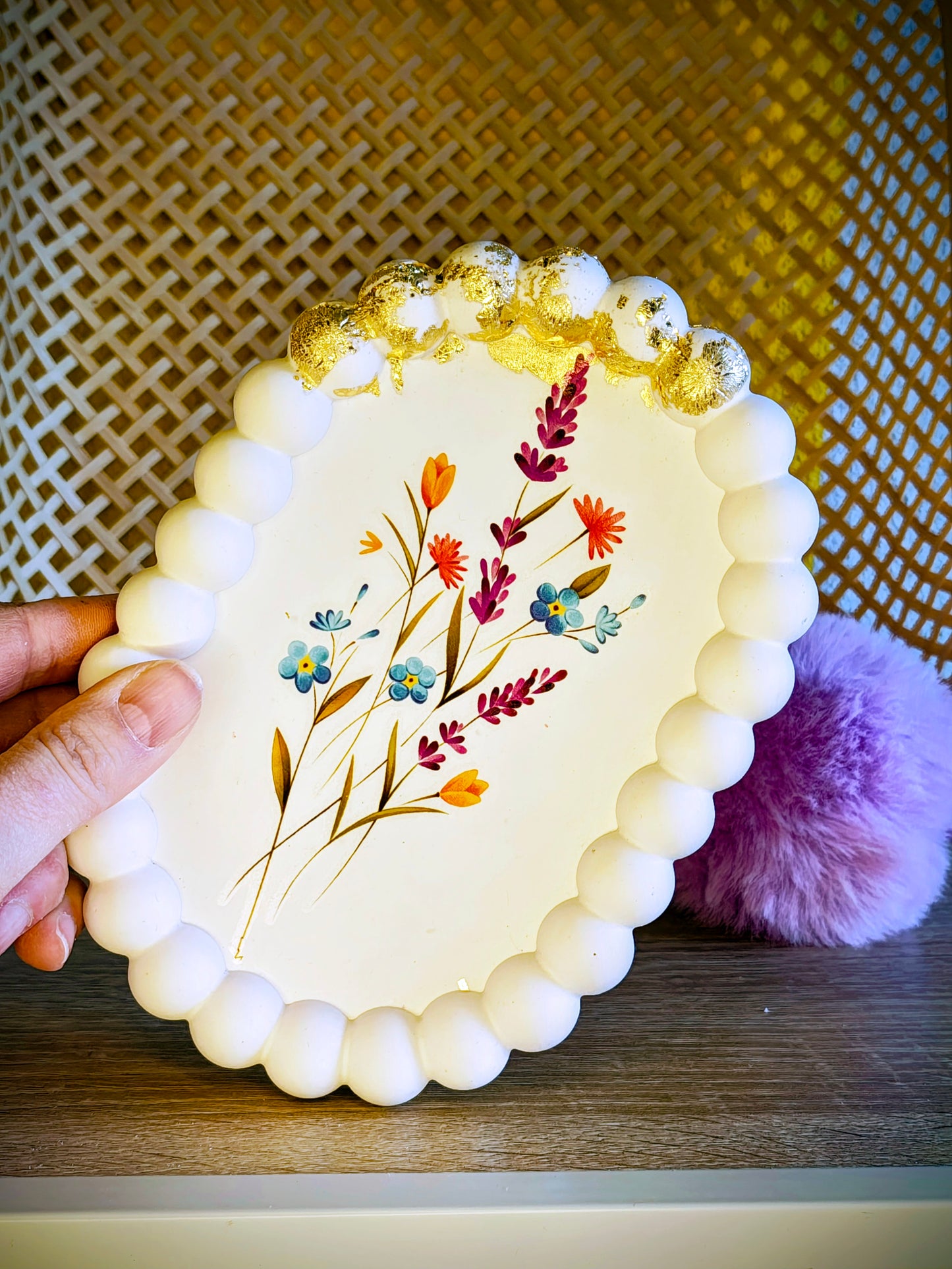 Ovalen bubble tray fijn - diverse kleuren